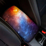 Fiery Universe Nebula Galaxy Space Print Car Center Console Cover