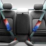 Fiery Universe Nebula Galaxy Space Print Car Seat Belt Covers