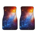 Fiery Universe Nebula Galaxy Space Print Front Car Floor Mats
