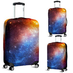 Fiery Universe Nebula Galaxy Space Print Luggage Cover GearFrost