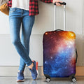 Fiery Universe Nebula Galaxy Space Print Luggage Cover
