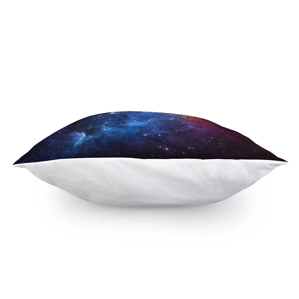 Fiery Universe Nebula Galaxy Space Print Pillow Cover