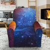 Fiery Universe Nebula Galaxy Space Print Recliner Slipcover