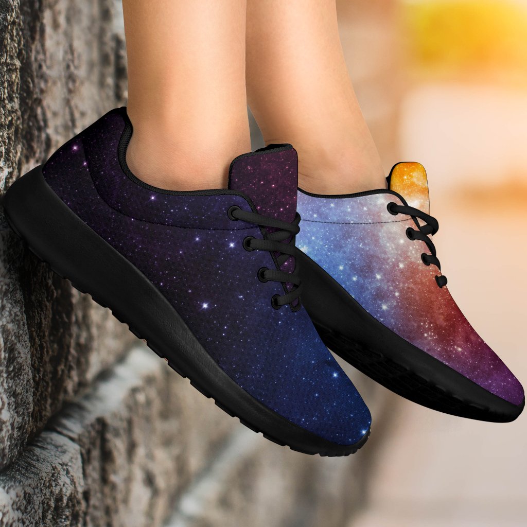 Fiery Universe Nebula Galaxy Space Print Sport Shoes GearFrost