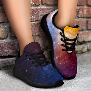 Fiery Universe Nebula Galaxy Space Print Sport Shoes GearFrost