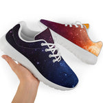 Fiery Universe Nebula Galaxy Space Print Sport Shoes GearFrost