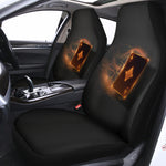 Fire Ace Card Print Universal Fit Car Seat Covers