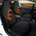 Fire Ace Card Print Universal Fit Car Seat Covers