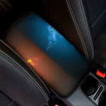 Fire And Ice Dragons Print Car Center Console Cover