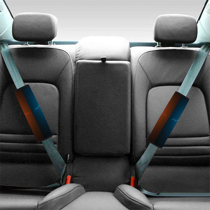 Fire And Ice Dragons Print Car Seat Belt Covers