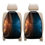 Fire And Ice Dragons Print Car Seat Organizers