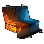 Fire And Ice Dragons Print Pet Car Back Seat Cover