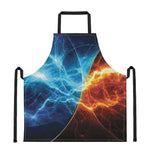 Fire And Ice Energy Print Apron