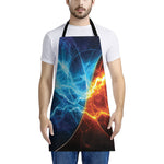 Fire And Ice Energy Print Apron