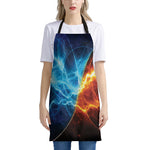 Fire And Ice Energy Print Apron