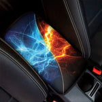 Fire And Ice Energy Print Car Center Console Cover
