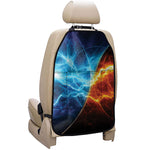 Fire And Ice Energy Print Car Seat Organizers