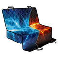 Fire And Ice Energy Print Pet Car Back Seat Cover