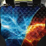 Fire And Ice Energy Print Pet Car Back Seat Cover