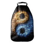 Fire And Ice Sparkle Yin Yang Print Car Seat Organizers