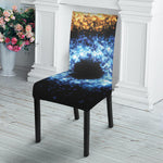 Fire And Ice Sparkle Yin Yang Print Dining Chair Slipcover