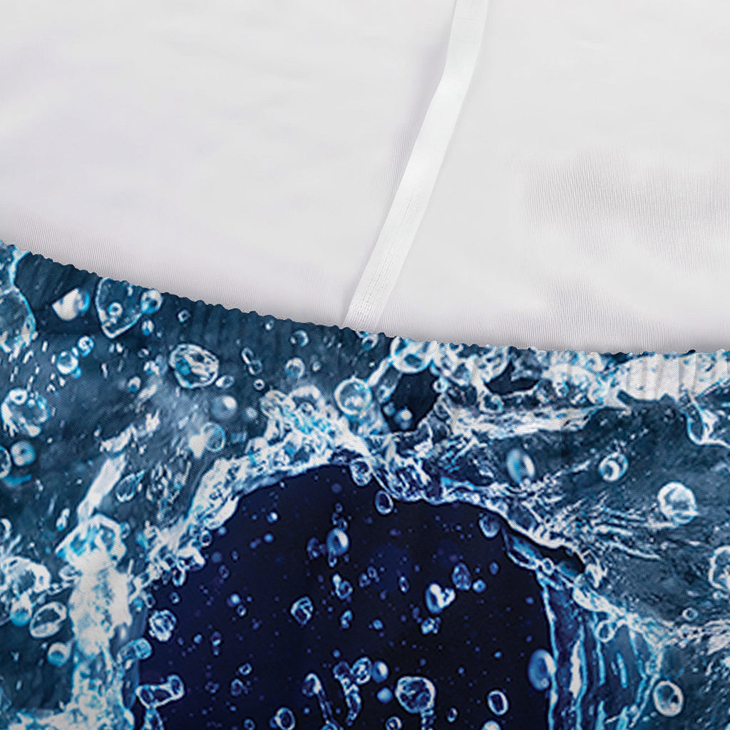Fire And Water Yin Yang Print Sofa Cover