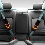 Fire Angel Wings Print Car Seat Belt Covers