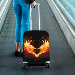 Fire Angel Wings Print Luggage Cover