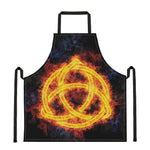Fire Celtic Knot Print Apron