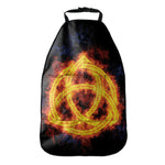 Fire Celtic Knot Print Car Seat Organizers