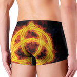 Fire Celtic Knot Print Men's Boxer Briefs