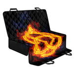 Fire Celtic Knot Print Pet Car Back Seat Cover