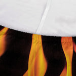 Fire Flame Burning Print Sofa Cover