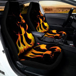 Fire Flame Burning Print Universal Fit Car Seat Covers