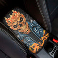Fire Punk Devil Print Car Center Console Cover