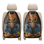 Fire Punk Devil Print Car Seat Organizers