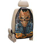 Fire Punk Devil Print Car Seat Organizers
