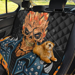 Fire Punk Devil Print Pet Car Back Seat Cover
