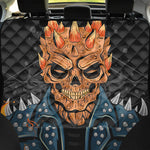 Fire Punk Devil Print Pet Car Back Seat Cover