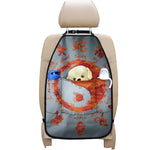 Fire Yin Yang Chinese Zodiac Print Car Seat Organizers