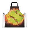 Fireball Softball Print Apron