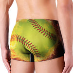 Fireball Softball Print Men's Boxer Briefs
