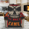 Firefighter Department Skull Print Recliner Slipcover