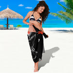 Firefighter Devil Print Beach Sarong Wrap