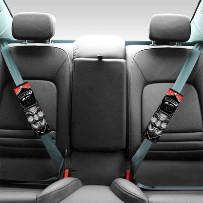 Firefighter Devil Print Car Seat Belt Covers