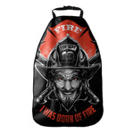 Firefighter Devil Print Car Seat Organizers