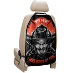 Firefighter Devil Print Car Seat Organizers
