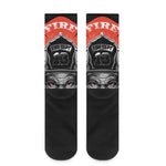 Firefighter Devil Print Crew Socks