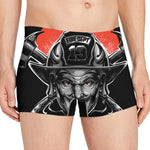 Firefighter Devil Print Men's Boxer Briefs