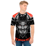 Firefighter Devil Print Men's T-Shirt